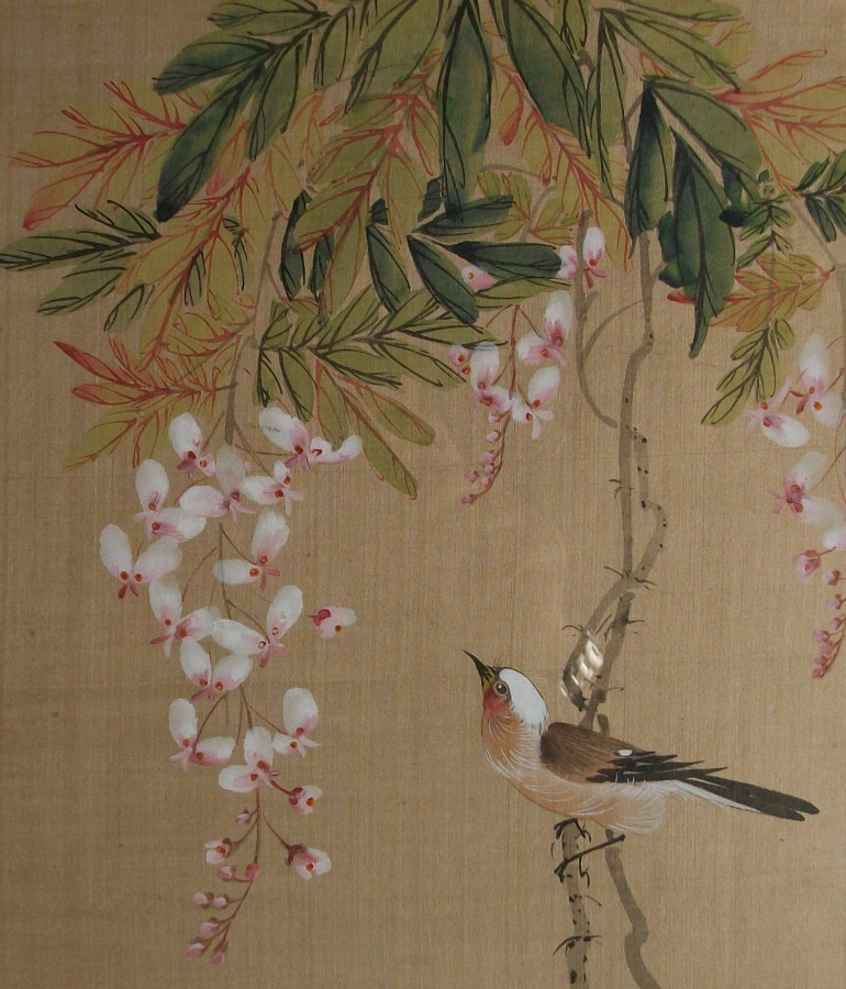 Japanese Painting on Silk
